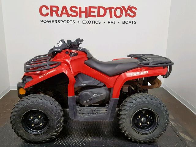 3JBLGAR21GJ002497 - 2016 CAN-AM OUTLANDER RED photo 3