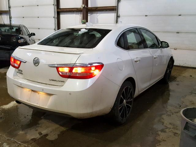 1G4PW5SK8G4159341 - 2016 BUICK VERANO SPO WHITE photo 4