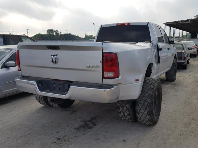 3C63RRGL4DG600939 - 2013 RAM 3500 ST SILVER photo 4