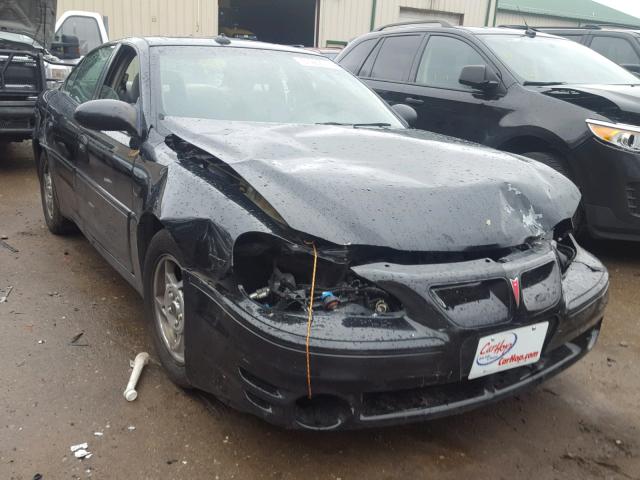 1G2NW52E04C118780 - 2004 PONTIAC GRAND AM G BLACK photo 1