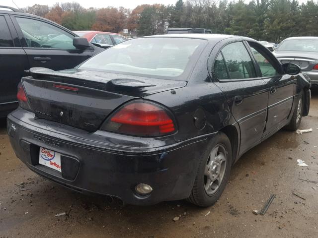 1G2NW52E04C118780 - 2004 PONTIAC GRAND AM G BLACK photo 4