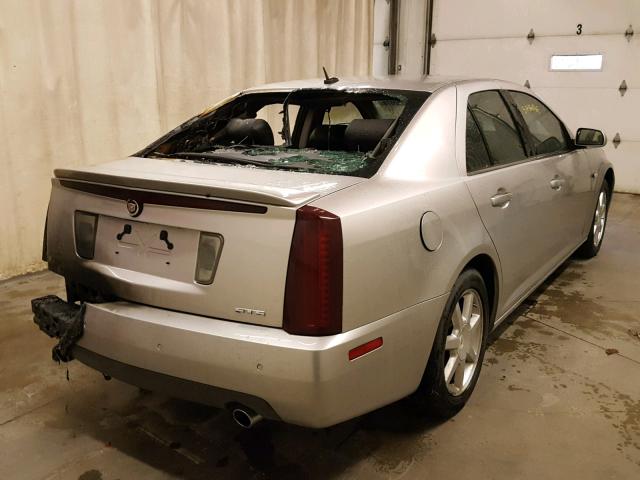 1G6DW677770133180 - 2007 CADILLAC STS SILVER photo 4