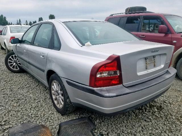 YV1TS94D511181157 - 2001 VOLVO S80 SILVER photo 3