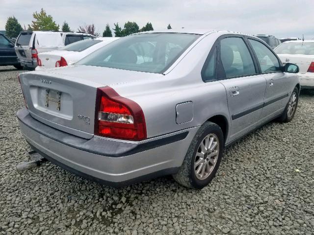 YV1TS94D511181157 - 2001 VOLVO S80 SILVER photo 4