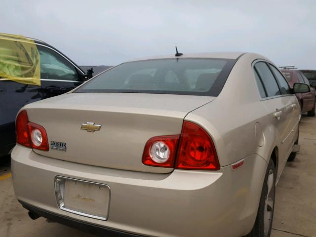 1G1ZF57509F126723 - 2009 CHEVROLET MALIBU HYB TAN photo 4