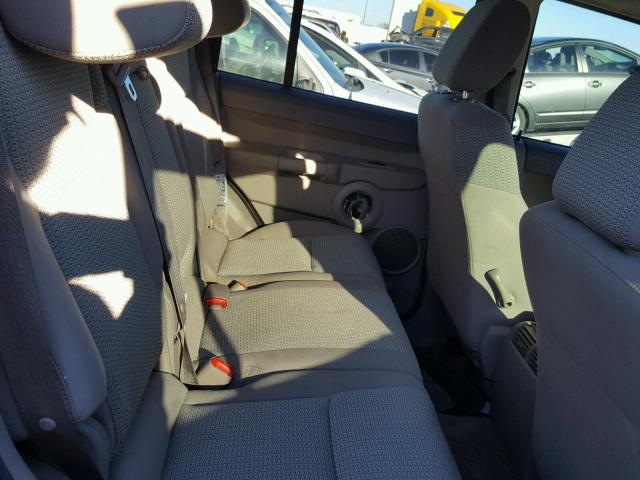 1J8HG48N16C355555 - 2006 JEEP COMMANDER BLACK photo 6