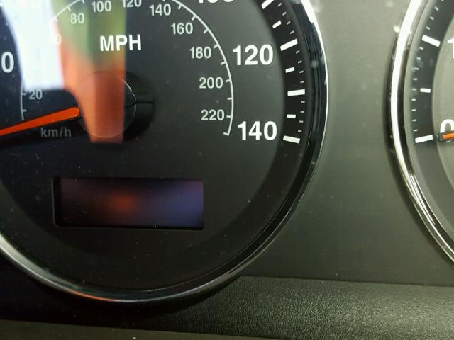 1J8HG48N16C355555 - 2006 JEEP COMMANDER BLACK photo 8