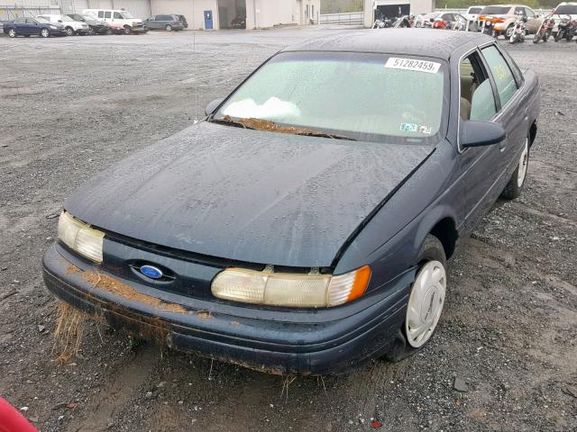 1FALP52U2SA233290 - 1995 FORD TAURUS GL GREEN photo 2