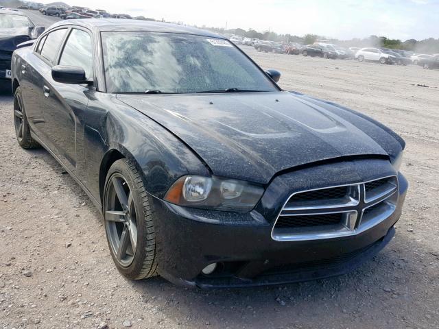 2C3CDXHG1CH129008 - 2012 DODGE CHARGER SX BLACK photo 1