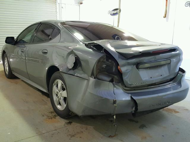 2G2WP552081156072 - 2008 PONTIAC GRAND PRIX Մոխրագույն լուսանկար 3