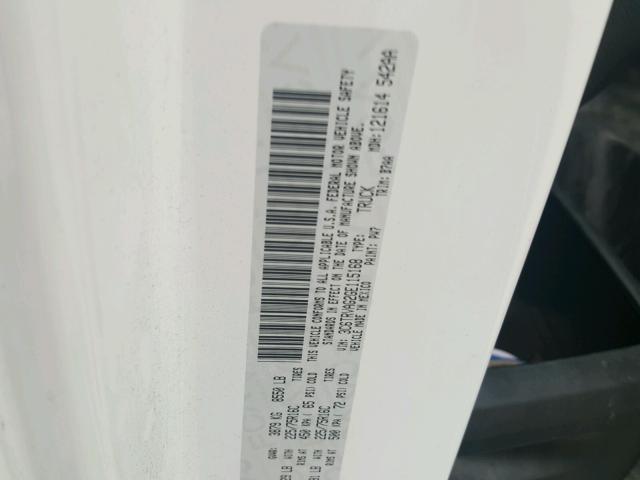 3C6TRVAG2GE115168 - 2016 RAM PROMASTER 白色 照片 10