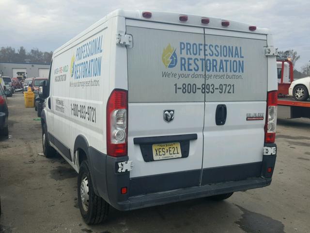 3C6TRVAG2GE115168 - 2016 RAM PROMASTER 白色 照片 3