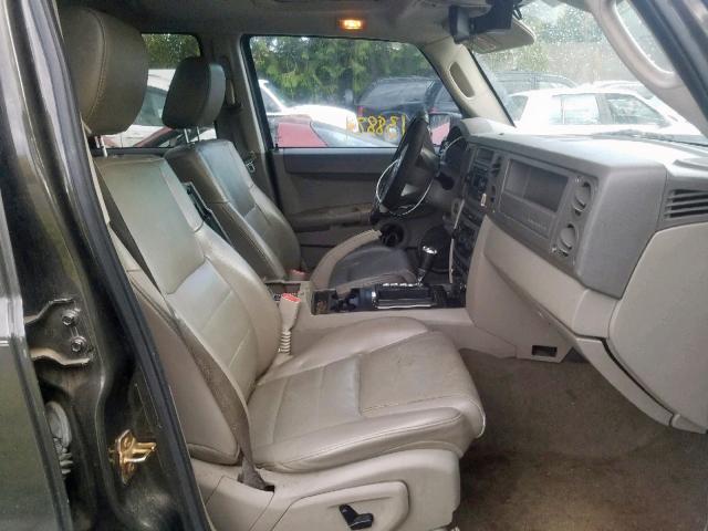 1J8HH48N56C232709 - 2006 JEEP COMMANDER 石墨色 照片 5
