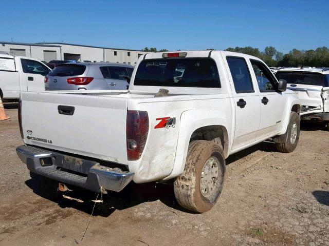 1GCDT136258130515 - 2005 CHEVROLET COLORADO WHITE photo 4