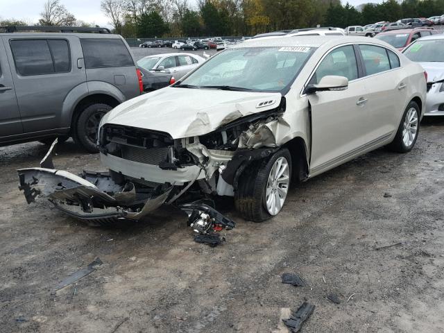 1G4GB5G38EF143686 - 2014 BUICK LACROSSE BEIGE photo 2