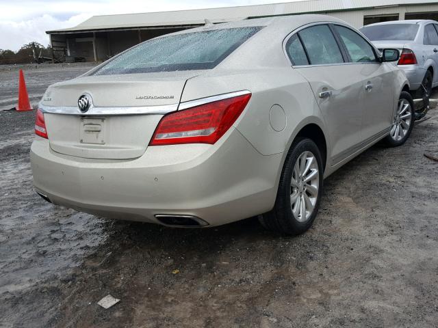 1G4GB5G38EF143686 - 2014 BUICK LACROSSE BEIGE photo 4