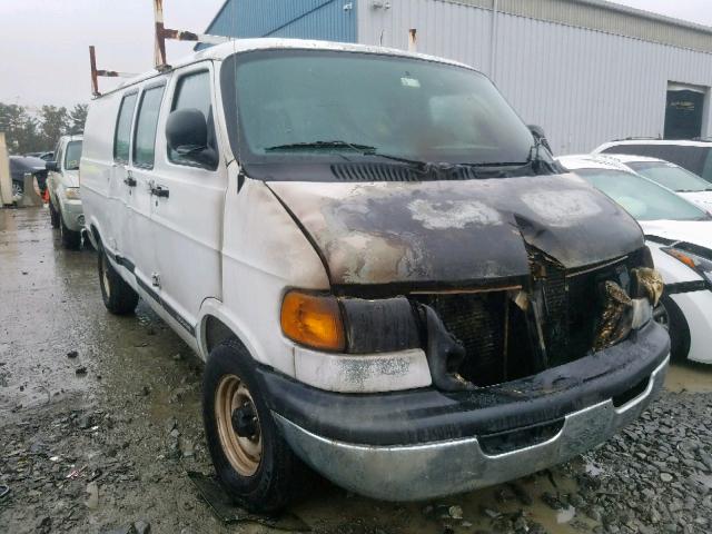 2B7HB11Y6WK144814 - 1998 DODGE RAM VAN B1 WHITE photo 1