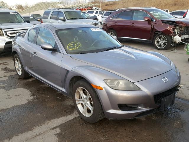 JM1FE17N550155251 - 2005 MAZDA RX8 GRAY photo 1