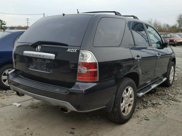 2HNYD18895H539849 - 2005 ACURA MDX TOURIN BLACK photo 4