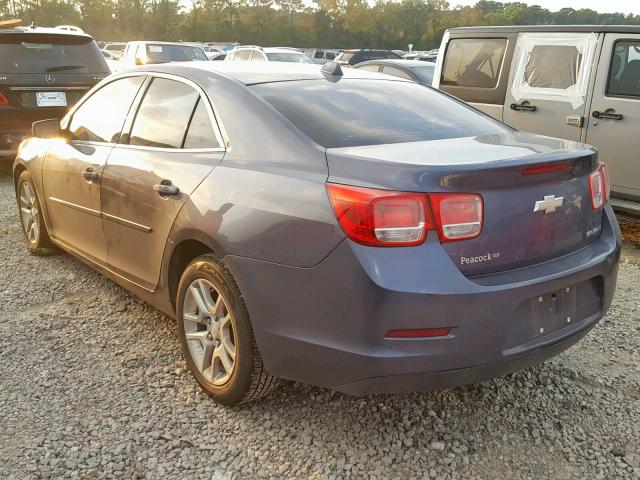 1G11C5SAXDF186849 - 2013 CHEVROLET MALIBU 1LT BLUE photo 3