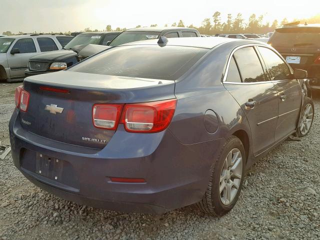 1G11C5SAXDF186849 - 2013 CHEVROLET MALIBU 1LT BLUE photo 4