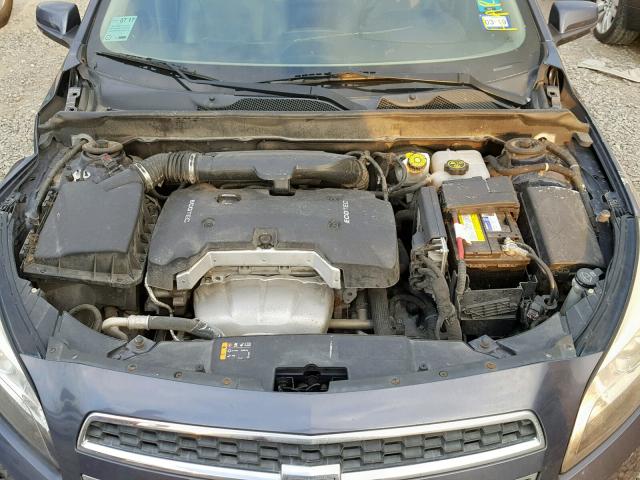 1G11C5SAXDF186849 - 2013 CHEVROLET MALIBU 1LT BLUE photo 7