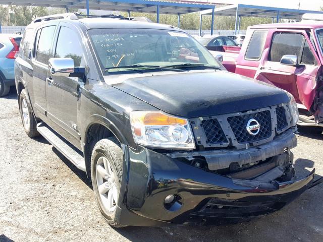 5N1AA08D18N623808 - 2008 NISSAN ARMADA SE BLACK photo 1