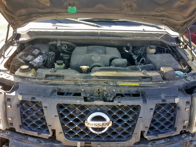 5N1AA08D18N623808 - 2008 NISSAN ARMADA SE BLACK photo 7