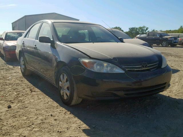 4T1BE32K33U149098 - 2003 TOYOTA CAMRY LE BLACK photo 1