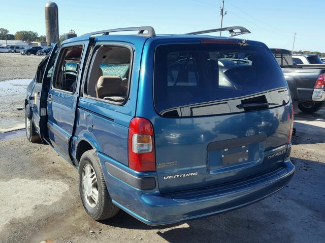 1GNDX03E14D187016 - 2004 CHEVROLET VENTURE BLUE photo 3