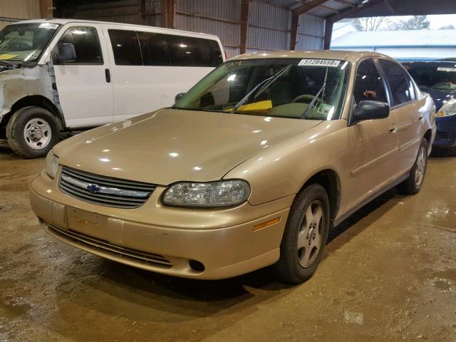 1G1ND52F55M105344 - 2005 CHEVROLET CLASSIC BEIGE photo 2