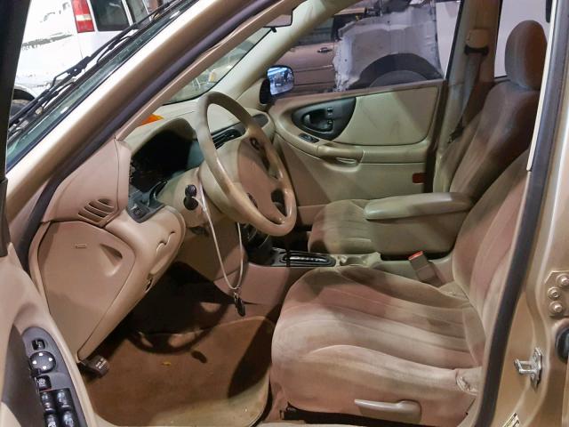 1G1ND52F55M105344 - 2005 CHEVROLET CLASSIC BEIGE photo 5