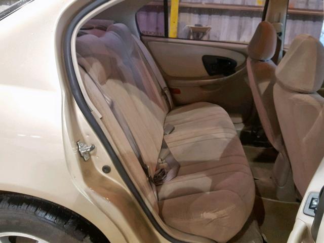 1G1ND52F55M105344 - 2005 CHEVROLET CLASSIC BEIGE photo 6