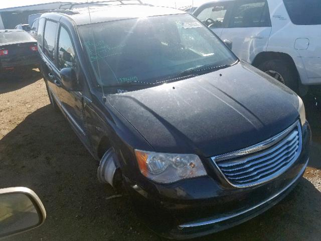 2A4RR5DG2BR641722 - 2011 CHRYSLER TOWN & COU BLACK photo 1