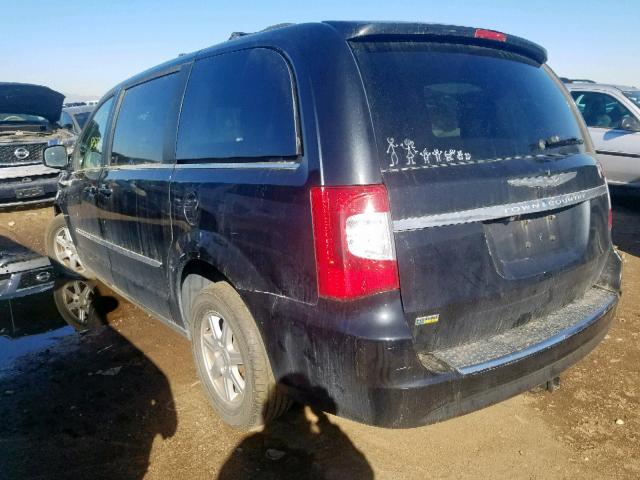 2A4RR5DG2BR641722 - 2011 CHRYSLER TOWN & COU BLACK photo 3