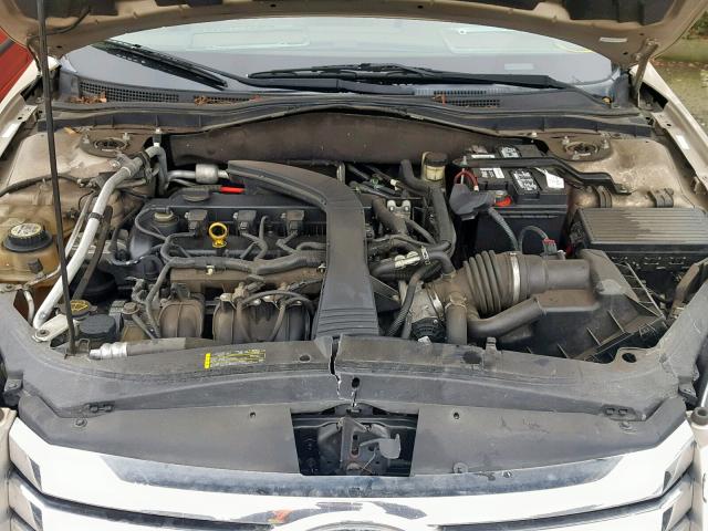 3FAFP06Z06R145159 - 2006 FORD FUSION S GOLD photo 7
