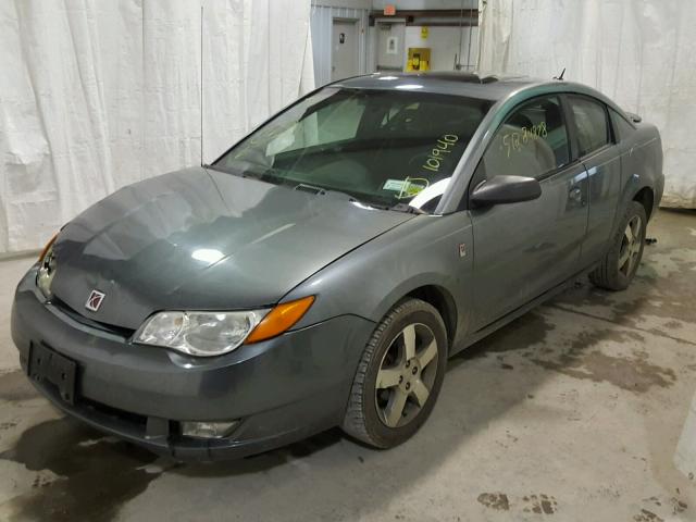 1G8AV15B37Z186512 - 2007 SATURN ION LEVEL GRAY photo 2