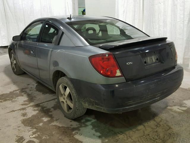 1G8AV15B37Z186512 - 2007 SATURN ION LEVEL GRAY photo 3