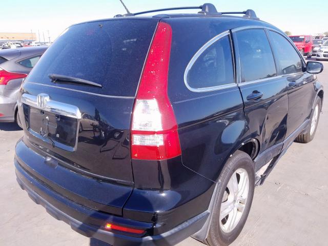 JHLRE3H76BC000245 - 2011 HONDA CR-V EXL BLACK photo 4