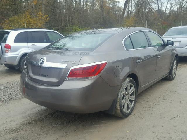 1G4GD5EG7AF164510 - 2010 BUICK LACROSSE C BROWN photo 4