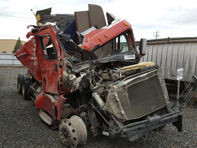 3AKJGLD55FSGH2694 - 2015 FREIGHTLINER CASCADIA 1 RED photo 1