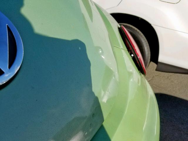 3VWCP21C71M477033 - 2001 VOLKSWAGEN NEW BEETLE მწვანე ფოტო 9