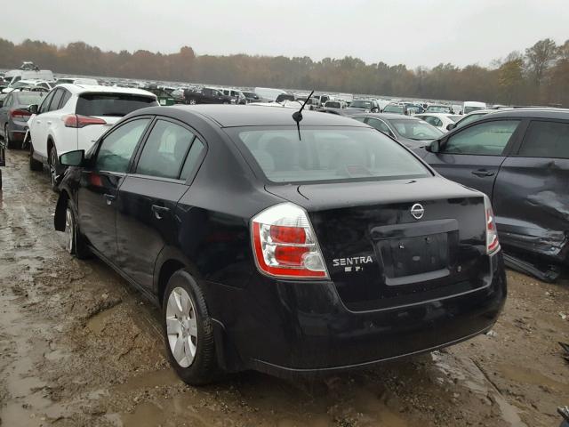 3N1AB61E18L765067 - 2008 NISSAN SENTRA 2.0 BLACK photo 3