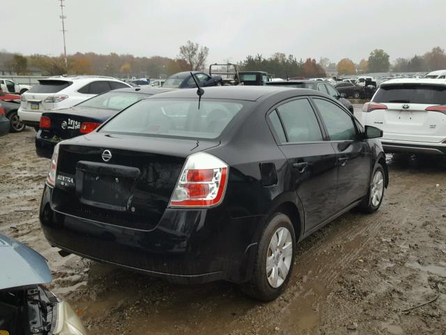 3N1AB61E18L765067 - 2008 NISSAN SENTRA 2.0 BLACK photo 4