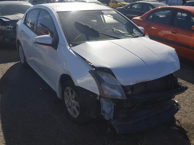 3N1AB6AP3BL694477 - 2011 NISSAN SENTRA 2.0 WHITE photo 1