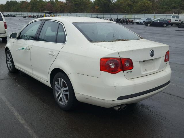 3VWRG71K46M797500 - 2006 VOLKSWAGEN JETTA 2.5 WHITE photo 3