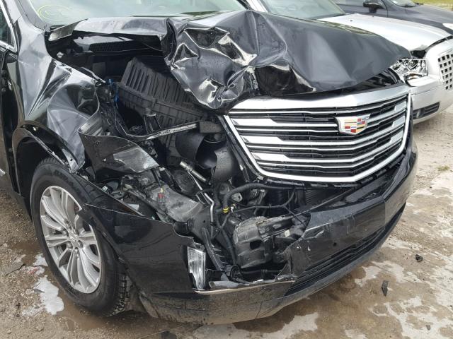 1GYKNBRS4HZ114529 - 2017 CADILLAC XT5 LUXURY BLACK photo 9