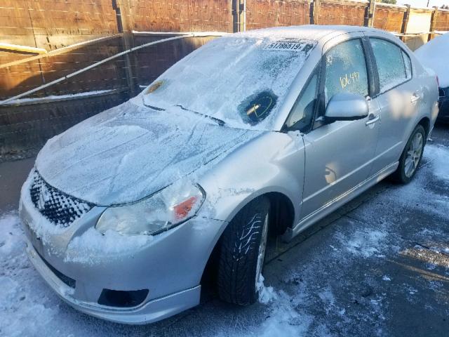 JS2YC414785104511 - 2008 SUZUKI SX4 SILVER photo 2