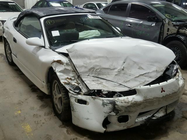 4A3AX35G7WE123665 - 1998 MITSUBISHI ECLIPSE SP WHITE photo 1