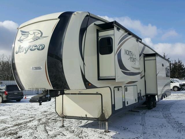 1UJCJ0BV7G1LH0106 - 2016 JAYCO 5TH WHEEL CREAM photo 2